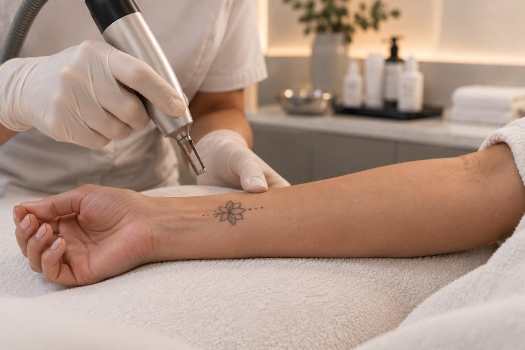 Tatoeages verwijderen